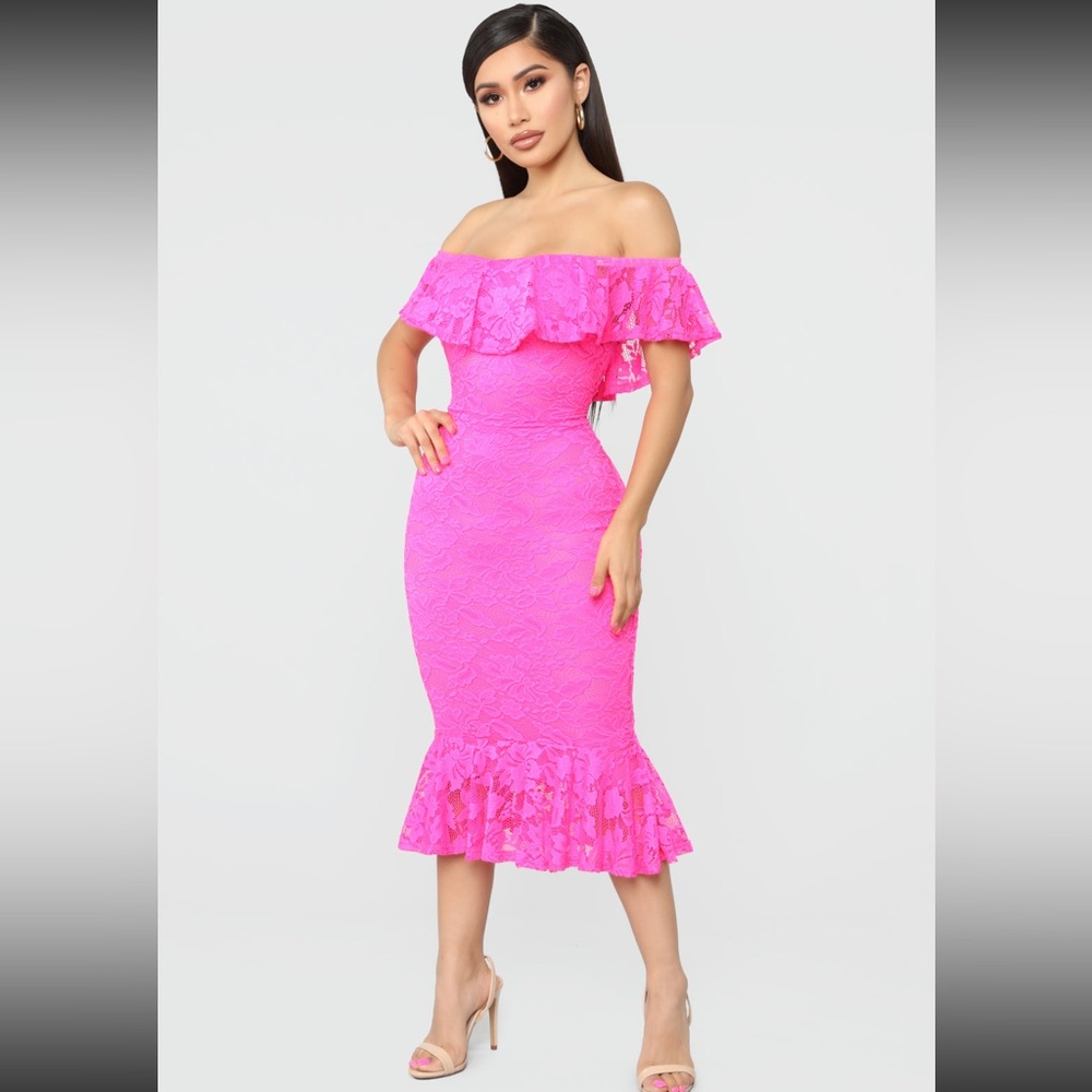 Sweet innocence midi dress